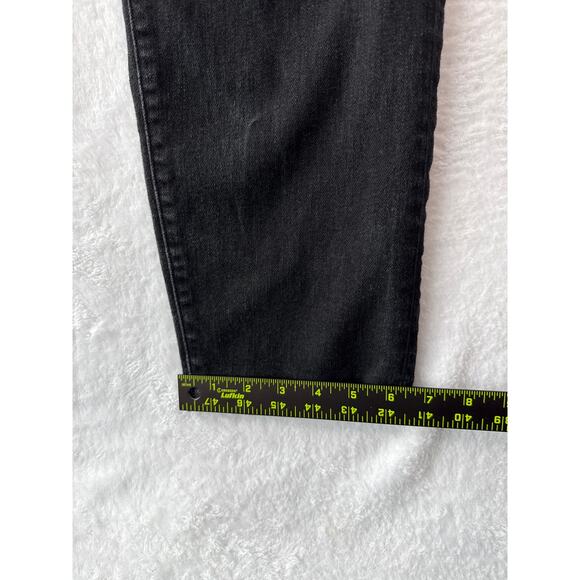 Lucky Brand 110 Slim Stretch Black Jeans Mens 36x34 - Picture 6 of 9